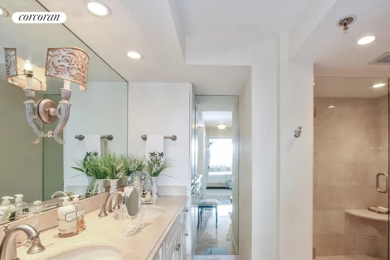New York City Real Estate | View 400 Flagler Drive #2103 | Master Bath | View 8