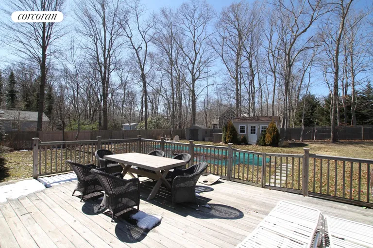 New York City Real Estate | View 36 Tyrone Drive | Large deck | View 14