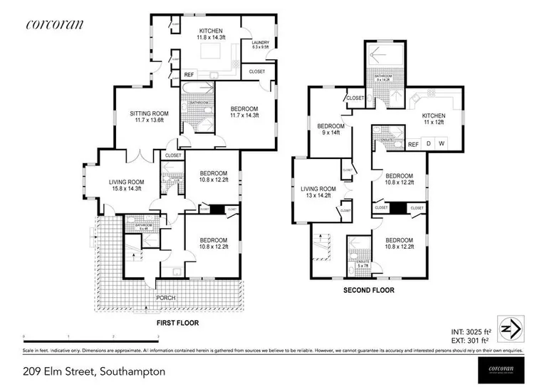 New York City Real Estate | View  | 2-Family Floor Plan (Existing) | View 14
