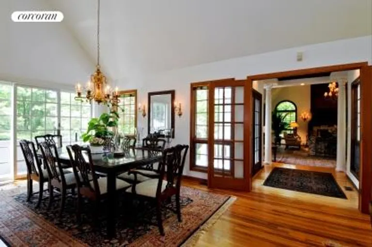 New York City Real Estate | View  | Dining Room with Garden Views | View 5