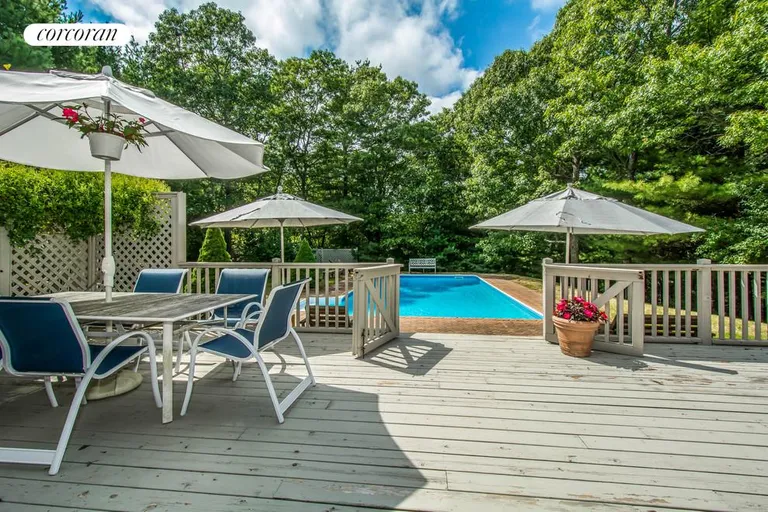 New York City Real Estate | View  | Expansive Deck and Pool | View 2