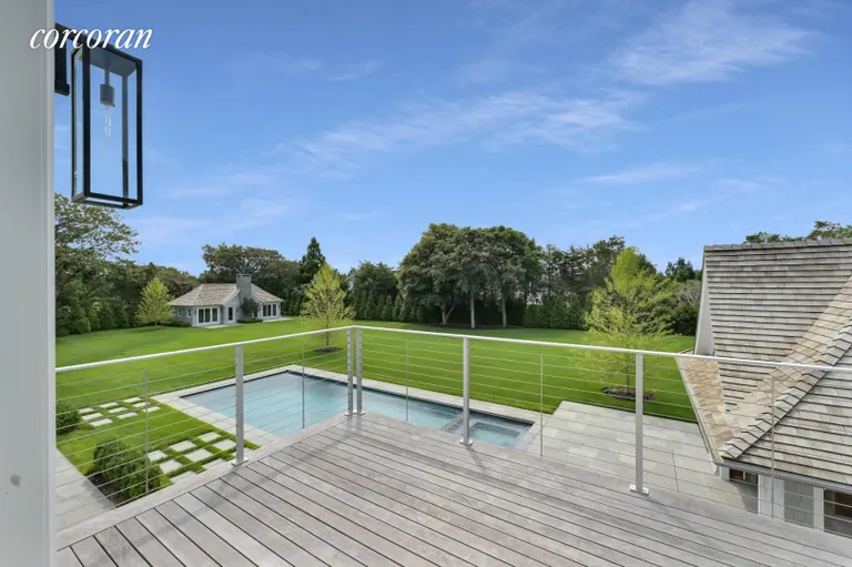 New York City Real Estate | View 593 Flying Point Road | Master Deck | View 22
