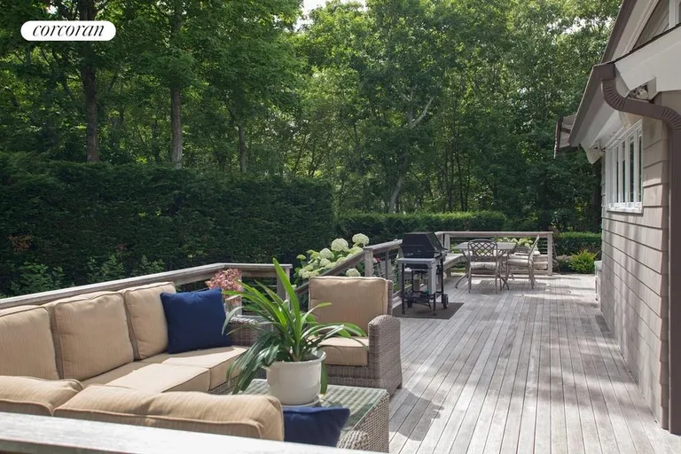 New York City Real Estate | View  | Deck  surrounded with flowers | View 14