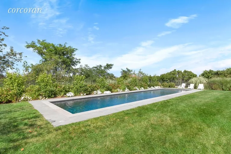 New York City Real Estate | View Montauk | large 60' heated Gunite pool | View 16