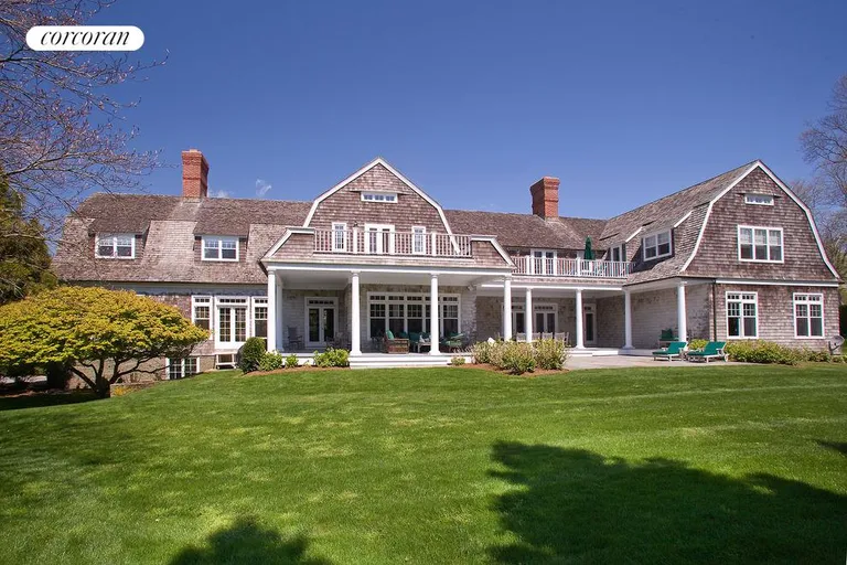 New York City Real Estate | View  | Rear Elevation In The Shingle Style | View 8