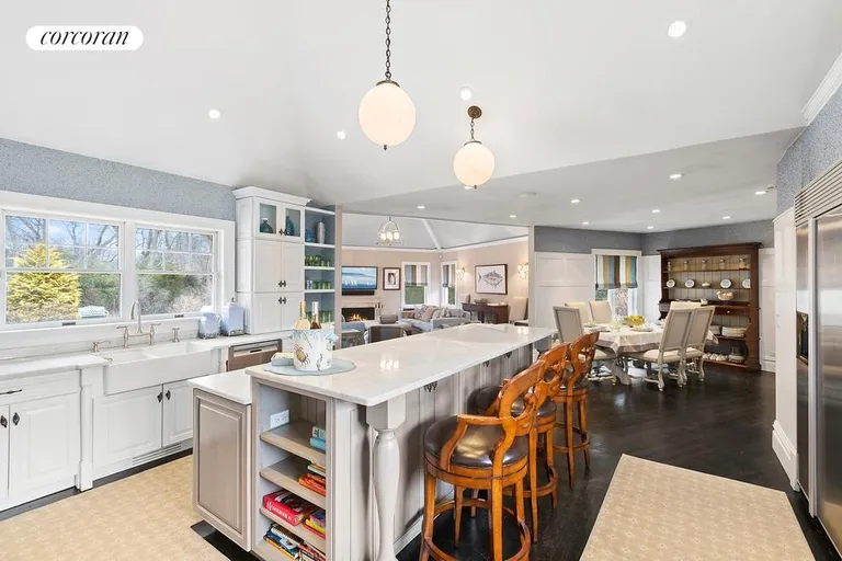 New York City Real Estate | View  | Open kitchen with breakfast room beyond | View 8