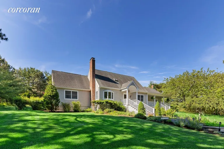 New York City Real Estate | View 60 Lower Seven Ponds Road | Sited on a rolling lawn | View 3