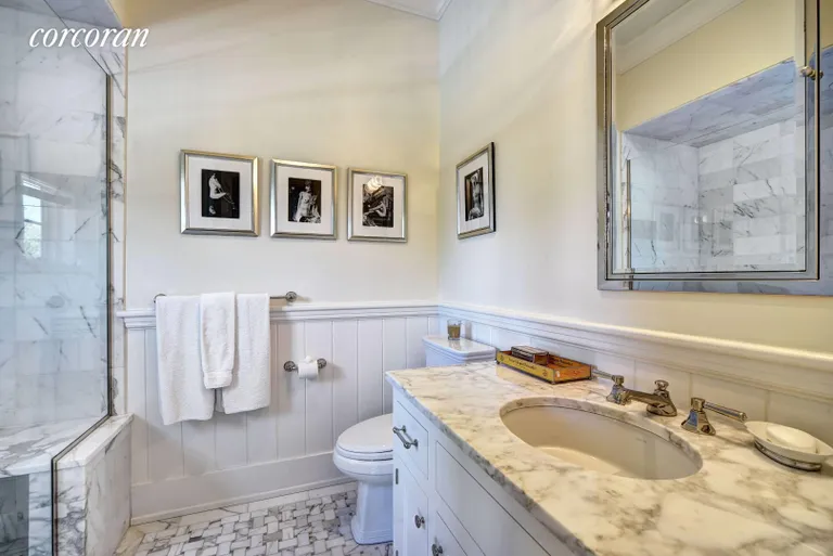 New York City Real Estate | View 167 Montrose Lane | guest bathroom | View 25