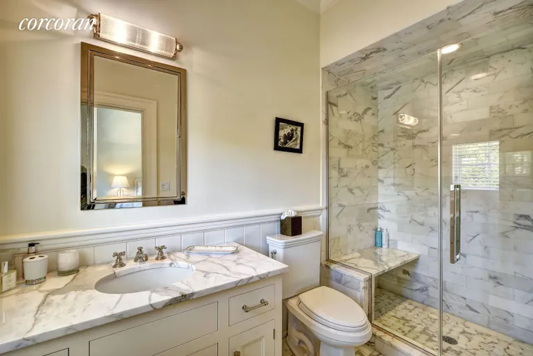New York City Real Estate | View 167 Montrose Lane | guest bathroom | View 26