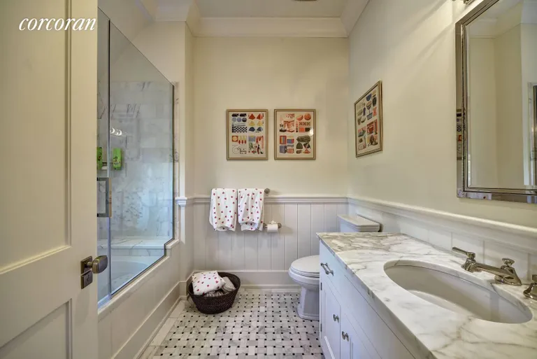 New York City Real Estate | View 167 Montrose Lane | guest bathroom | View 28