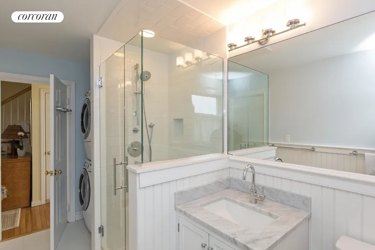 New York City Real Estate | View 1335 Flying Point Road | 1st floor bathroom | View 18