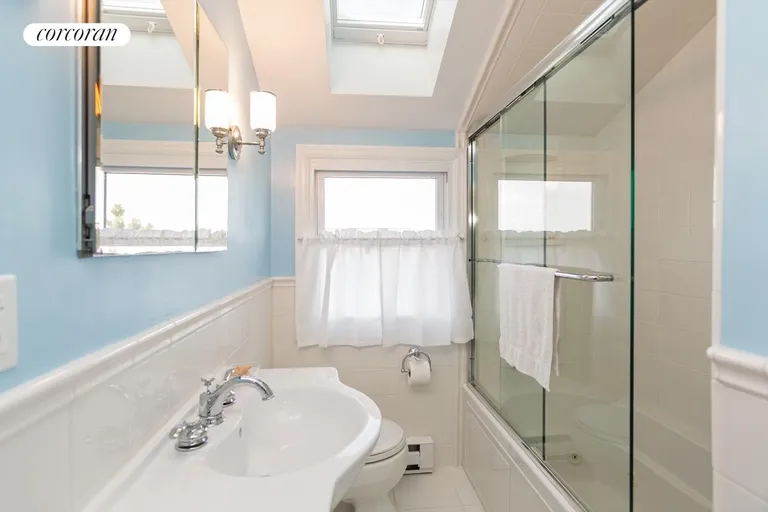 New York City Real Estate | View 1335 Flying Point Road | Second Floor bathroom | View 19