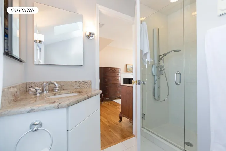 New York City Real Estate | View 1335 Flying Point Road | Master En Suite bathroom | View 20