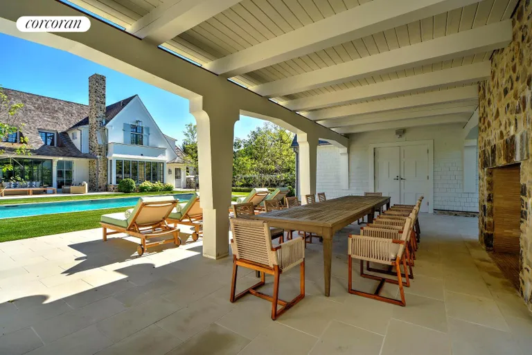 New York City Real Estate | View 70 Matthews Lane | cabana patio | View 27