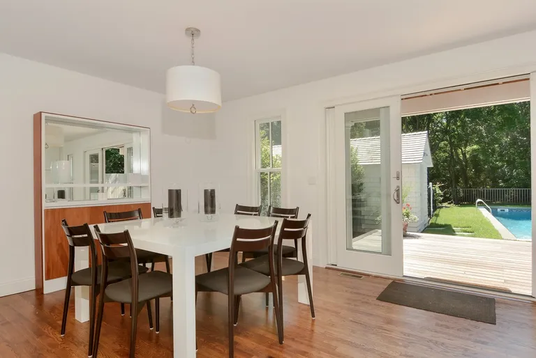 New York City Real Estate | View  | Breakfast nook leading out to back yard | View 4