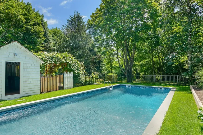 New York City Real Estate | View  | Pool house with beautifully sited pool | View 13