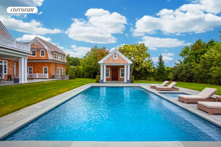 New York City Real Estate | View  | heated gunite pool and pool house | View 22
