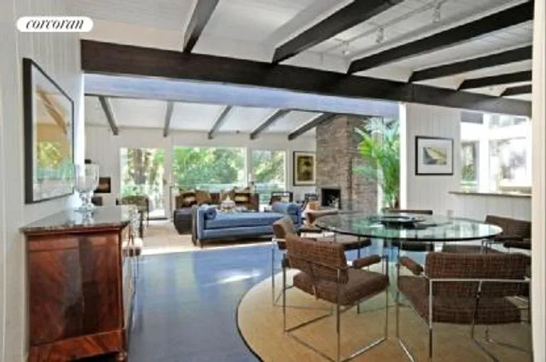 New York City Real Estate | View  | Living room and dining area, constantly bathed in light | View 4