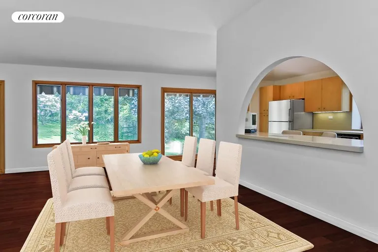 New York City Real Estate | View  | Virtually Staged Dining Room | View 6