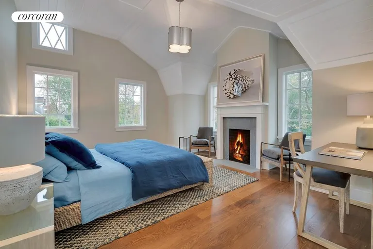 New York City Real Estate | View  | Vaulted ceiling Master Bedroom with fireplace | View 14