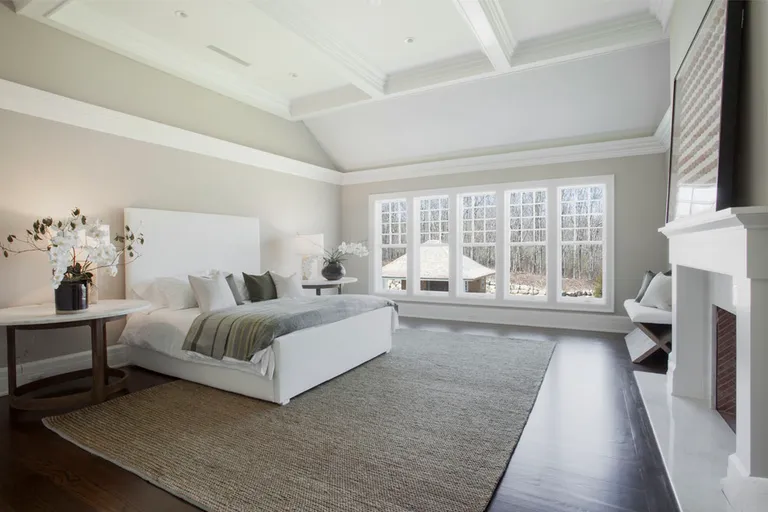 New York City Real Estate | View  | master bedroom with fireplace | View 14