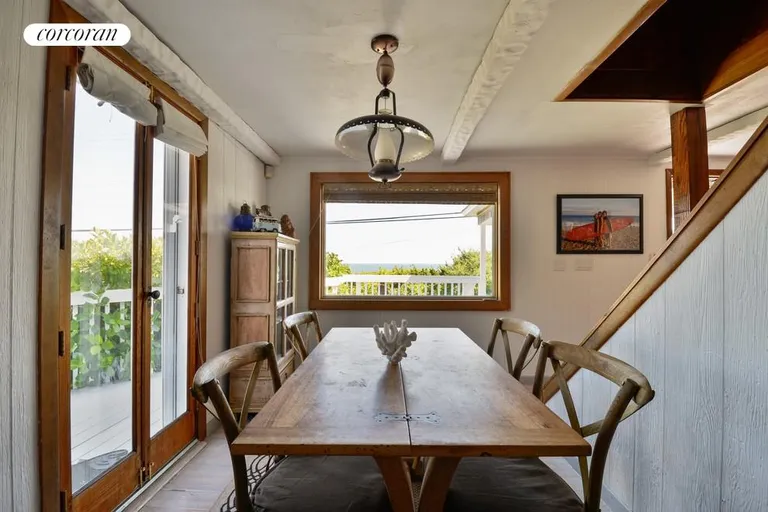 New York City Real Estate | View  | dining with ocean view | View 6