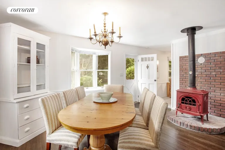 New York City Real Estate | View  | formal dining area with fireplace | View 7