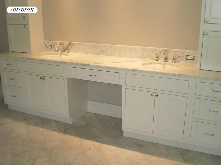 New York City Real Estate | View  | Twin sinks master vanity | View 10