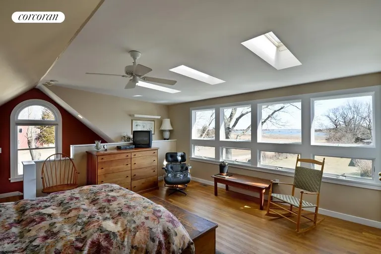 New York City Real Estate | View  | Upstairs Master Bedroom With Water Views | View 15