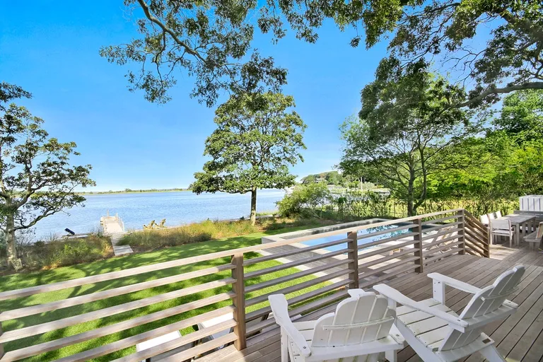 New York City Real Estate | View  | gorgeous views overlooking the pool, the dock and the cove | View 12