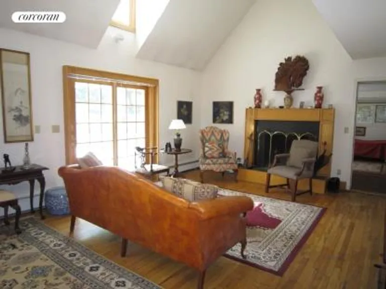 New York City Real Estate | View  | Living area with fireplace | View 5