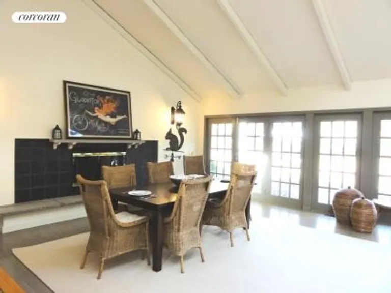 New York City Real Estate | View  | Dining Area with Fireplace | View 5