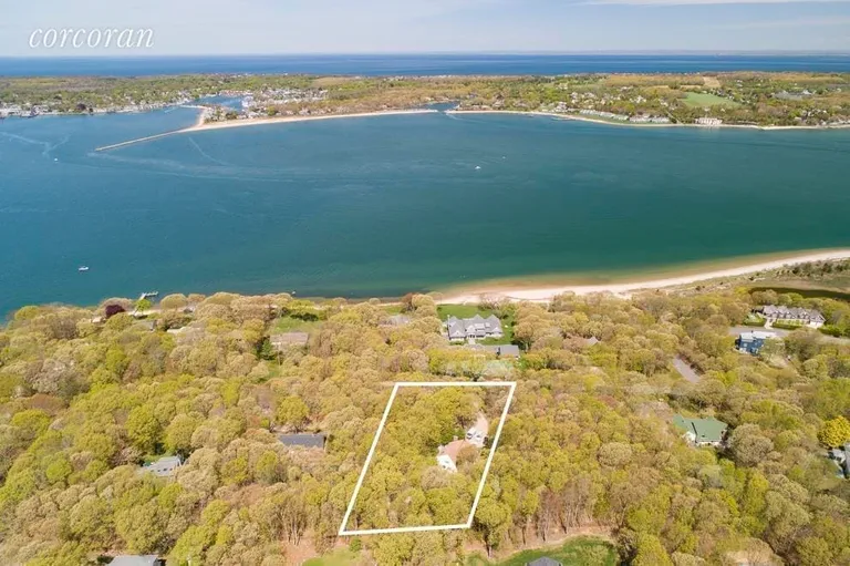 New York City Real Estate | View 48 Dinah Rock Road | stone's throw from beautiful sandy beach | View 2