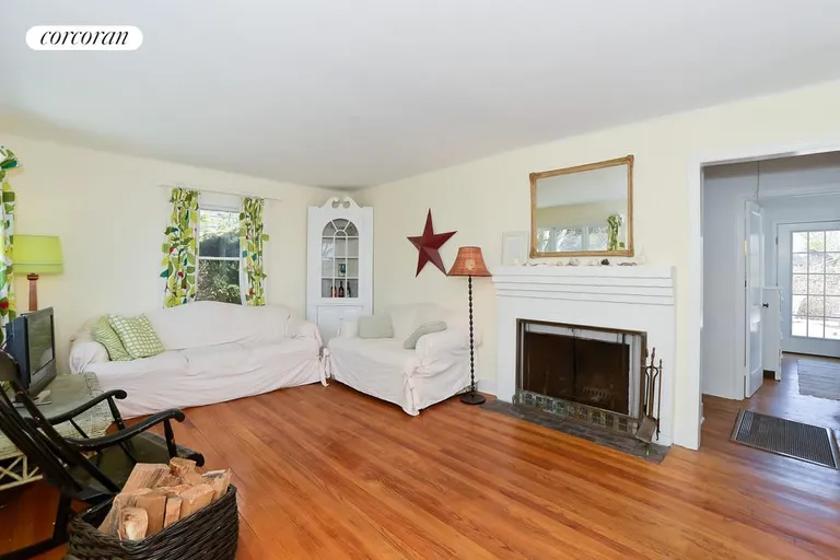 New York City Real Estate | View  | Sunny Living Room w/ Fireplace | View 3