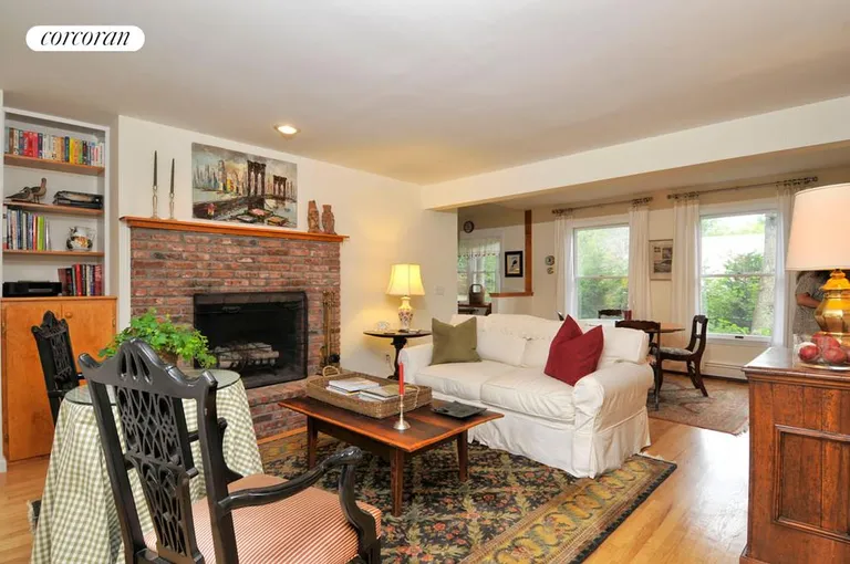 New York City Real Estate | View  | Living room with fireplace | View 4