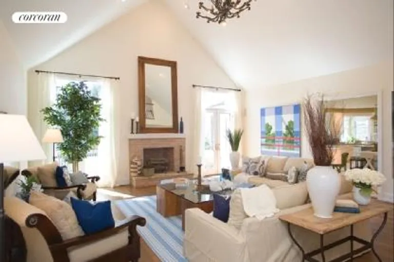 New York City Real Estate | View  | Living Room with Fireplace | View 6
