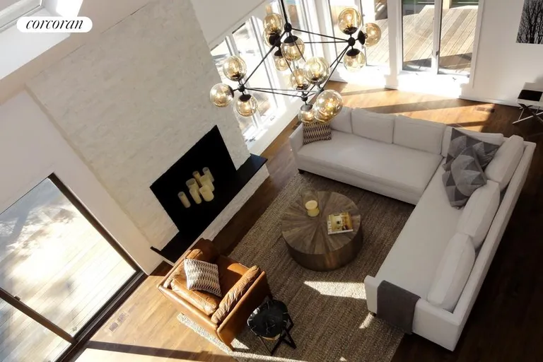 New York City Real Estate | View  | Living Room from Above | View 3