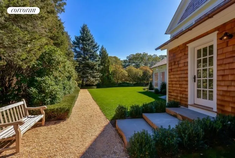 New York City Real Estate | View  | Gravel meditation path encircles the estate | View 18