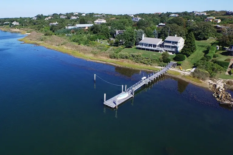 New York City Real Estate | View  | Aerial views of home, dock | View 3