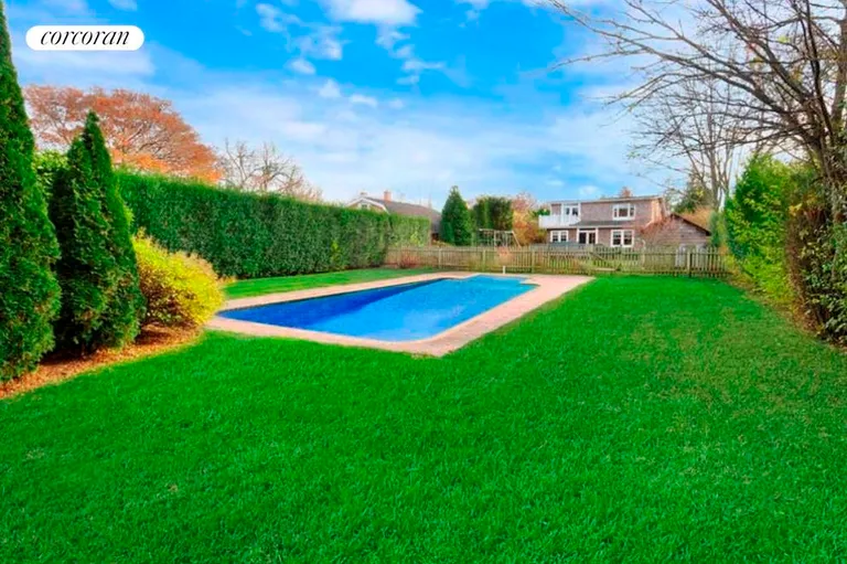 New York City Real Estate | View  | Pool Tucked in Lush Landscaping | View 9