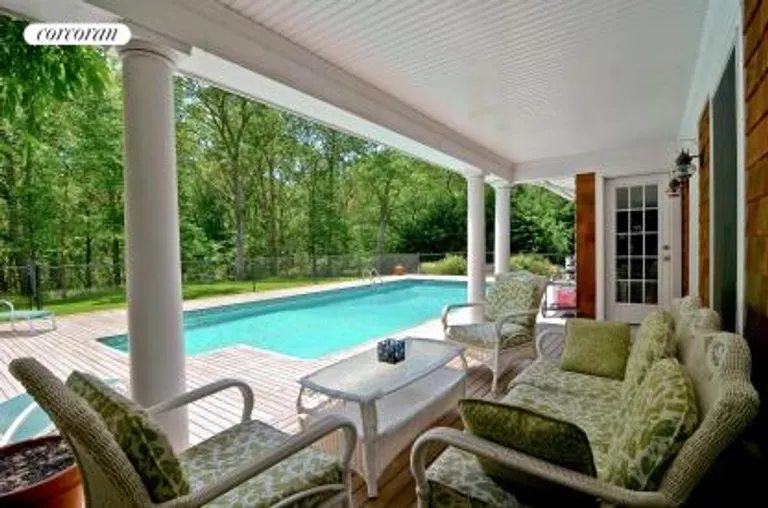New York City Real Estate | View  | veranda to pool | View 17