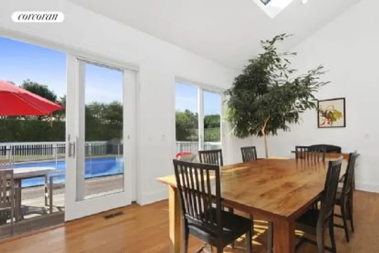 New York City Real Estate | View  | Dining Area With Access To Pool | View 5