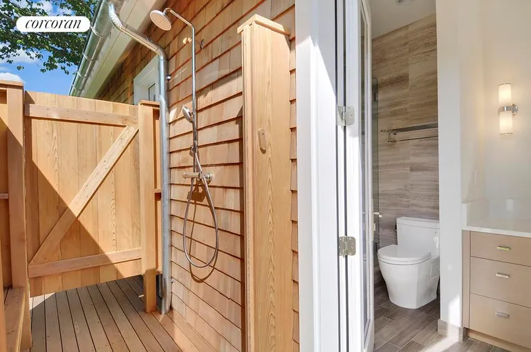 New York City Real Estate | View  | Outdoor Shower to Junior Master Bath | View 10