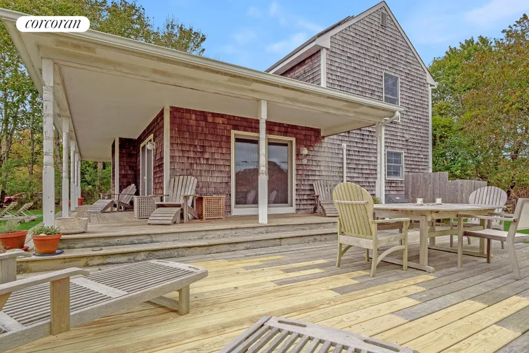 New York City Real Estate | View 8 Ferndale Drive | Expansive Deck | View 13