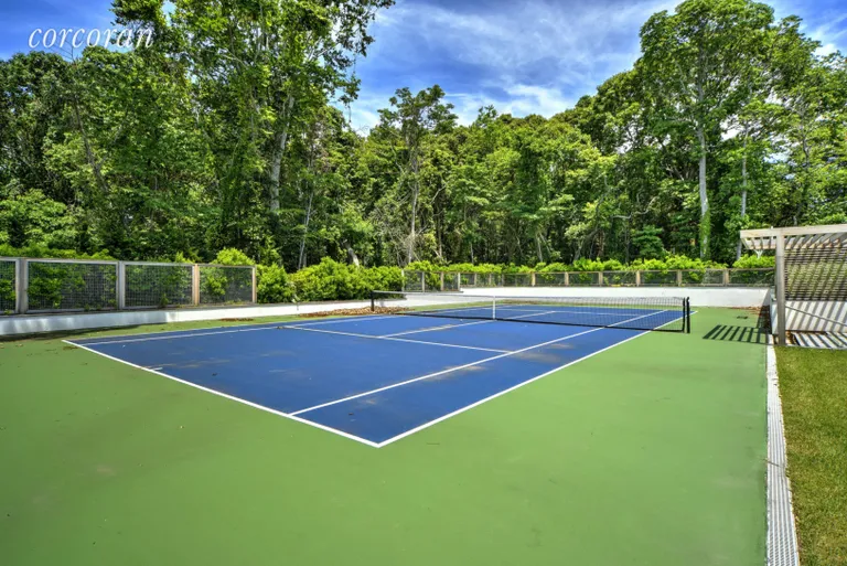 New York City Real Estate | View 112 Sunset Beach Rd | Tennis court | View 20