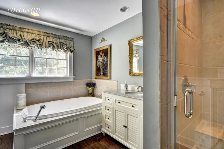 New York City Real Estate | View 53 Wickatuck Lane | Upstairs Bathroom | View 14