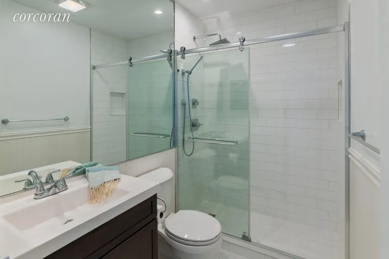 New York City Real Estate | View 68 West Water St, Unit #8 | Master bathroom | View 9