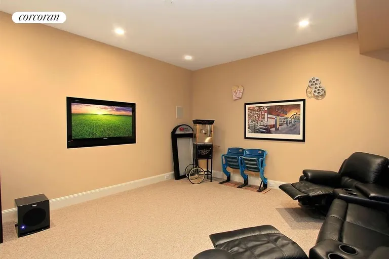 New York City Real Estate | View  | lower level media room | View 15