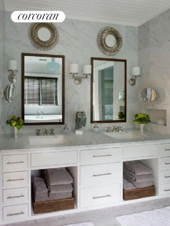 New York City Real Estate | View  | Master Bath Vanity | View 9