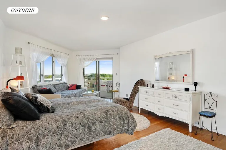 New York City Real Estate | View  | another guest bedroom with balcony & views | View 14